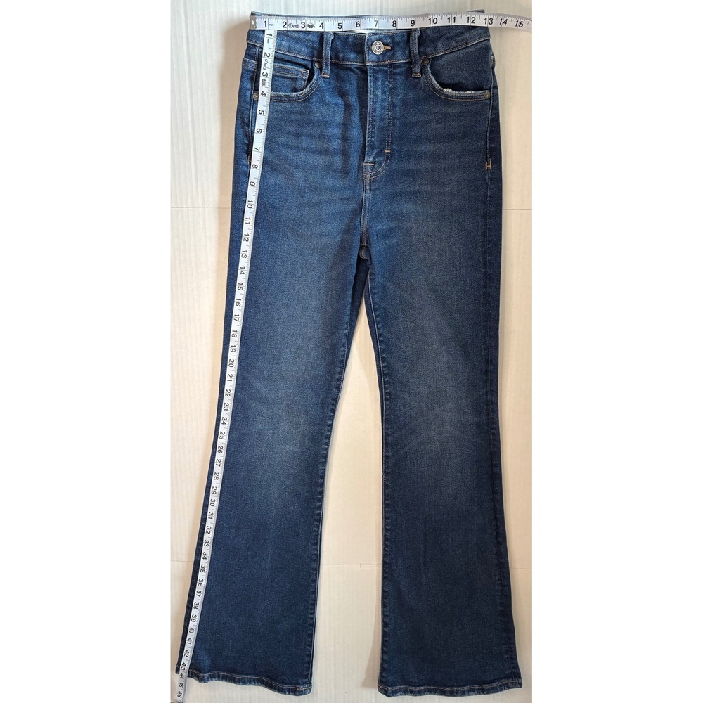 Altar'd State Hidden Jeans High Waisted Flared Denim Jeans Boho Western Festival - Picture 2 of 9